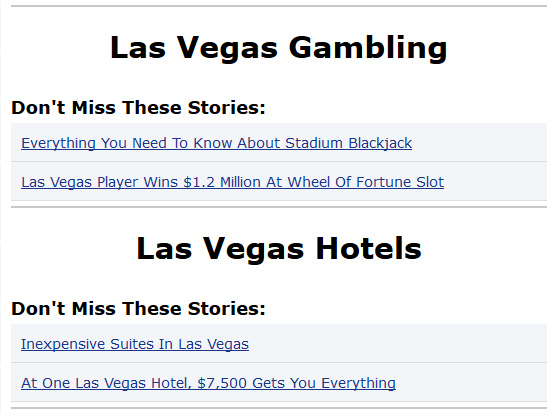 gambling and hotels