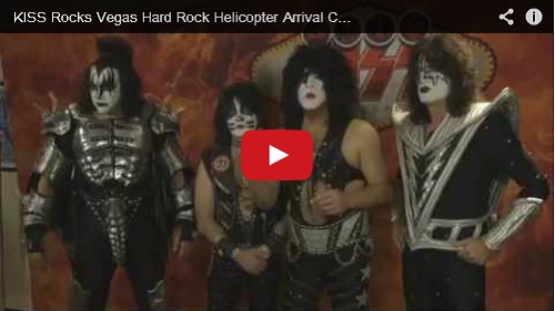 WWW-KISS Rocks Vegas Hard Rock Helicopter Arrival Concert