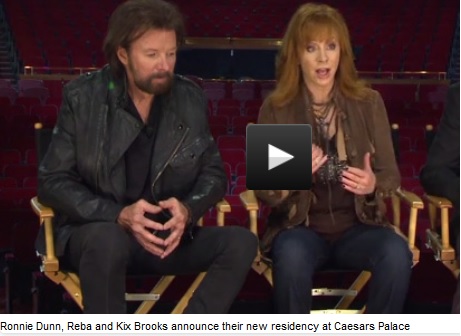 WWW-Brooks And Dunn Reunite With Reba With New Caesars Palace Residency