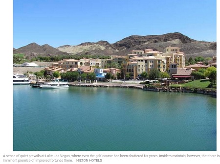 news-In Nevada Lake Las Vegas Is A Bit Too Sleepy