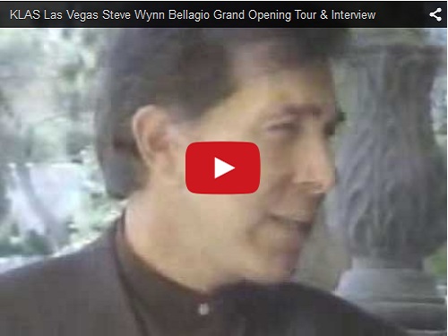 WWW-KLAS Las Vegas Steve Wynn Bellagio Grand Opening Tour And Interview