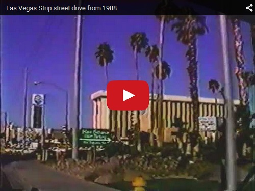 WWW-Las Vegas Strip Street Drive From 1988