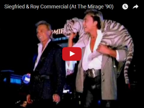 WWW-Siegfried and Roy Commercial At The Mirage 1990