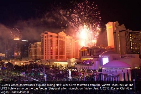 news-Las Vegas Welcomes 2016 With A Bang
