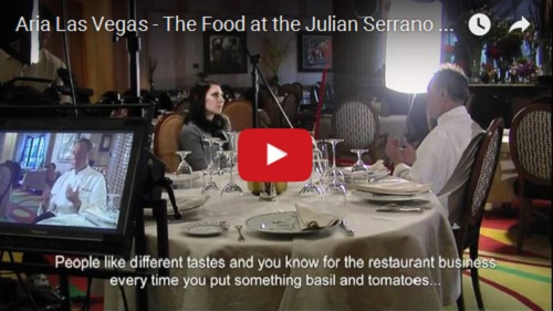 WWW-Aria Las Vegas - The Food at the Julian Serrano Restaurant